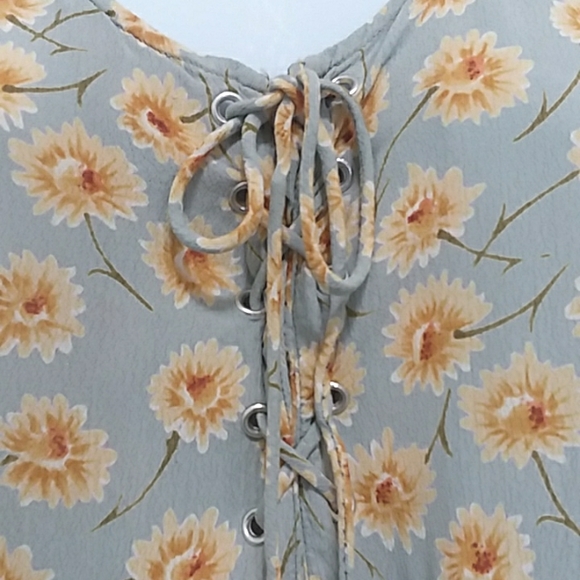 Vintage 90's Atlast & Co Baby Doll Floral Dress - Picture 3 of 8